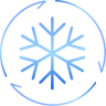 Die TEC-Kühlung mit mindestens -4 °C schützt die Epidermis, während sich die Haarfollikel erwärmen. 5 Kühlstufen einstellbar.