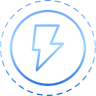 La densité énergétique maximale est de 6 000 mj/cm2, ce qui permet d'atteindre rapidement 6 fois l'énergie MED et d'obtenir un effet instantané.